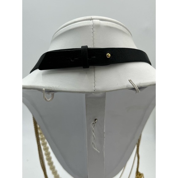 Ann Taylor Faux Pearl Rhinestone Six-Strand Statement Runway Necklace $90 MSRP - Picture 8 of 11